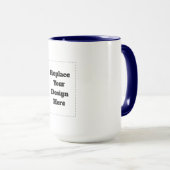 Mug Créez votre propre blanc (Devant droit)