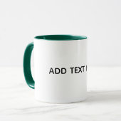 Mug Créez Votre Propre Blanc (Devant gauche)
