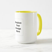 Mug Créez votre propre blanc (Devant droit)