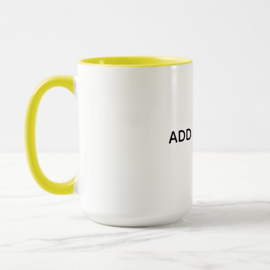 Mug Créez Votre Propre Blanc (Gauche)