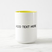 Mug Créez Votre Propre Blanc (Centre)