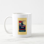 Mug Créez votre propre changement coloré Je suis avec (Gauche)