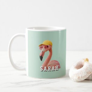 Mug Créez Votre Propre Citation Flamingo Personnalisé