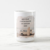 Mug Créez Votre Propre Citation Motivationnelle - Surf (Centre)