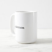 Mug Créez votre propre classique 15 oz (Devant gauche)