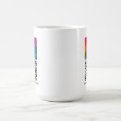 Mug Créez votre propre code QR Scan Me, téléchargez le (Centre)