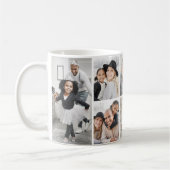 Mug Créez votre propre collage de photos (Gauche)