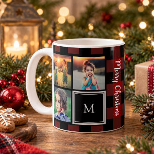 Mug Créez votre propre collage de photos de famille de