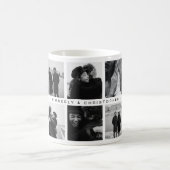 Mug Créez votre propre collection de 10 photos et du t (Centre)