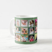 Mug Créez votre propre collection de photos 22 Nom de (Devant gauche)