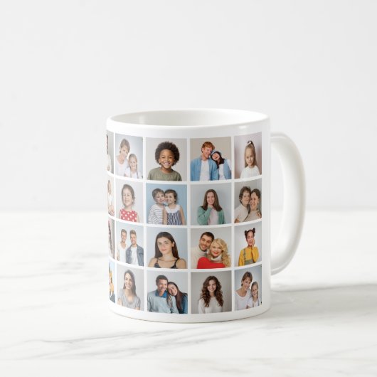 Mug Créez votre propre collection de photos 28 (Devant droit)
