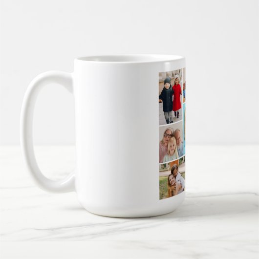 Mug Créez votre propre collection de photos 8 (Gauche)