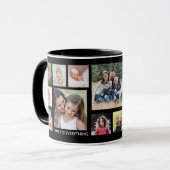 Mug Créez votre propre collection de photos de famille (Devant gauche)
