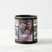 Mug Créez votre propre collection de photos de famille (Centre)