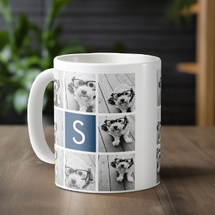 Mug Créez votre propre collection Instagram Monogramme