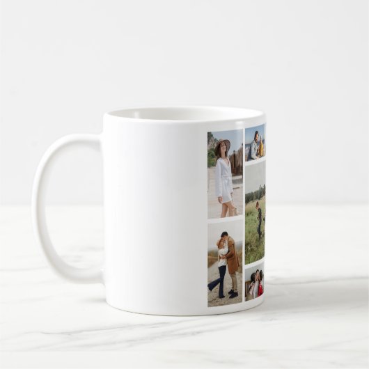 Mug Créez votre propre collection photo 11 (Gauche)