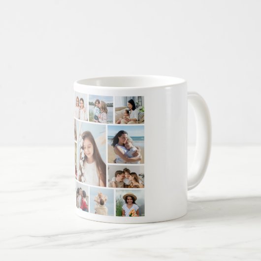 Mug Créez votre propre collection photo 13 (Devant droit)