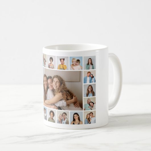 Mug Créez votre propre collection photo 21 (Devant droit)