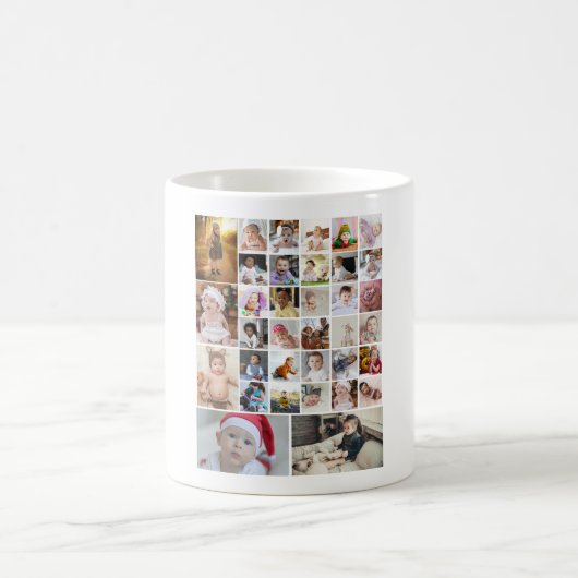 Mug Créez votre propre collection photo 35 (Centre)
