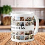 Mug Créez votre propre collection photo personnalisée<br><div class="desc">Créez votre propre tasse personnalisée avec un collage photo de vos photos préférées et du texte personnalisé.</div>
