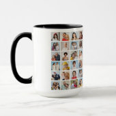 Mug Créez votre propre Combo Collage de photos de 60 (Gauche)
