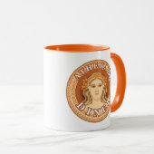 Mug Créez votre propre compagnie de café (Devant droit)