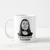 Mug Créez votre propre conception Letitia James (Gauche)