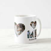Mug Créez votre propre couple Mr et Mrs photo Matching (Devant droit)