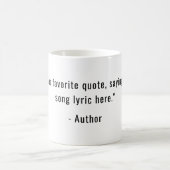 Mug Créez votre propre devis personnalisé (Centre)