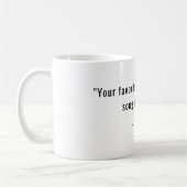 Mug Créez votre propre devis personnalisé (Gauche)
