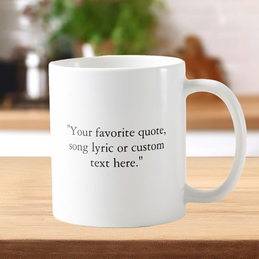 Mug Créez votre propre devis personnalisé