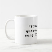 Mug Créez votre propre devis personnalisé (Gauche)
