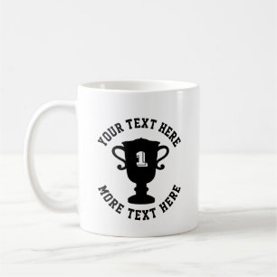 Mug Créez votre propre drôle de trophée pour votre bur