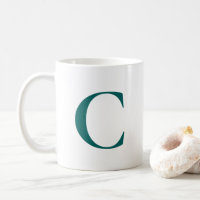 Créez votre propre grand monogramme Turquoise