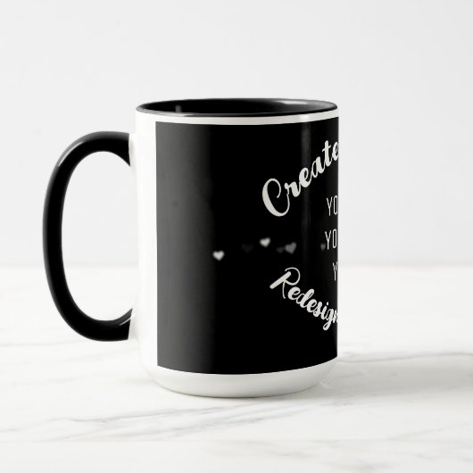 Mug Créez votre propre image personnalisée (Gauche)