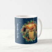 Mug Créez votre propre Joyeux Noël photo Noël (Devant droit)