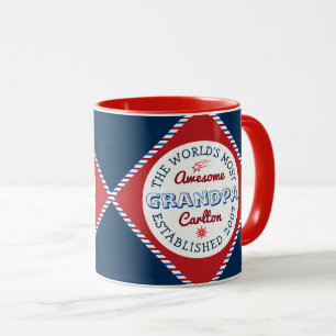 Mug Créez votre propre logo Grand-père