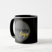 MUG CRÉEZ VOTRE PROPRE LOGO MARQUÉ D'AFFAIRES CAFÉ NOI (Devant gauche)