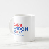 Mug Créez votre propre marque foncée 2024 (Devant gauche)