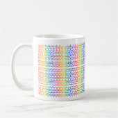 Mug Créez Votre Propre Message Caché Arc-en-ciel Amusa (Gauche)