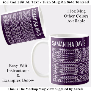 Mug Créez Votre Propre Message Caché de Longue Durée &