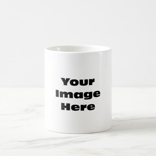 Mug Créez votre propre modèle de cadeau (Centre)