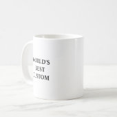 Mug Créez votre propre monde (Devant gauche)
