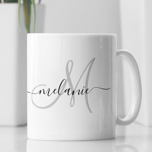Mug Créez Votre Propre Monogramme Personnalisé Et Un S