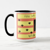 Mug Créez votre propre Musique Photo (Gauche)