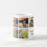 Mug Créez votre propre nom de collage photo de famille<br><div class="desc">Photo moderne collage de la mug de famille.
Vous pouvez ajouter vos plus belles photos et nom pour personnaliser.
Beau cadeau pour famille,  amis,  grands-parents !
Si vous avez besoin d'aide,  veuillez me contacter.</div>
