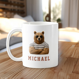 Mug Créez Votre Propre Ours Personnalisé avec Citation