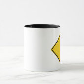 Mug Créez votre propre panneau d'avertissement (Centre)