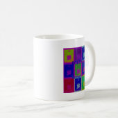 Mug Créez votre propre Père Noël HoHoho Pop Art spécia (Devant droit)