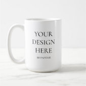 Mug Créez votre propre personnalisation (Gauche)